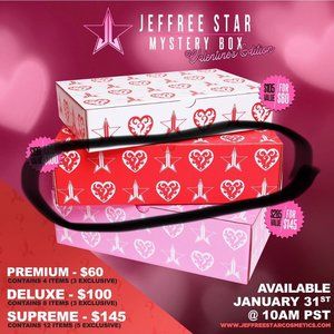 Jeffree Star Valentines Day Mystery Box DELUXE